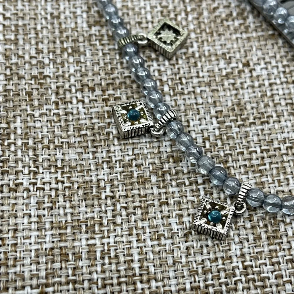 ✨ Vintage Napier Azure Dreams 16-18" Station Necklace - Picture 16 of 17